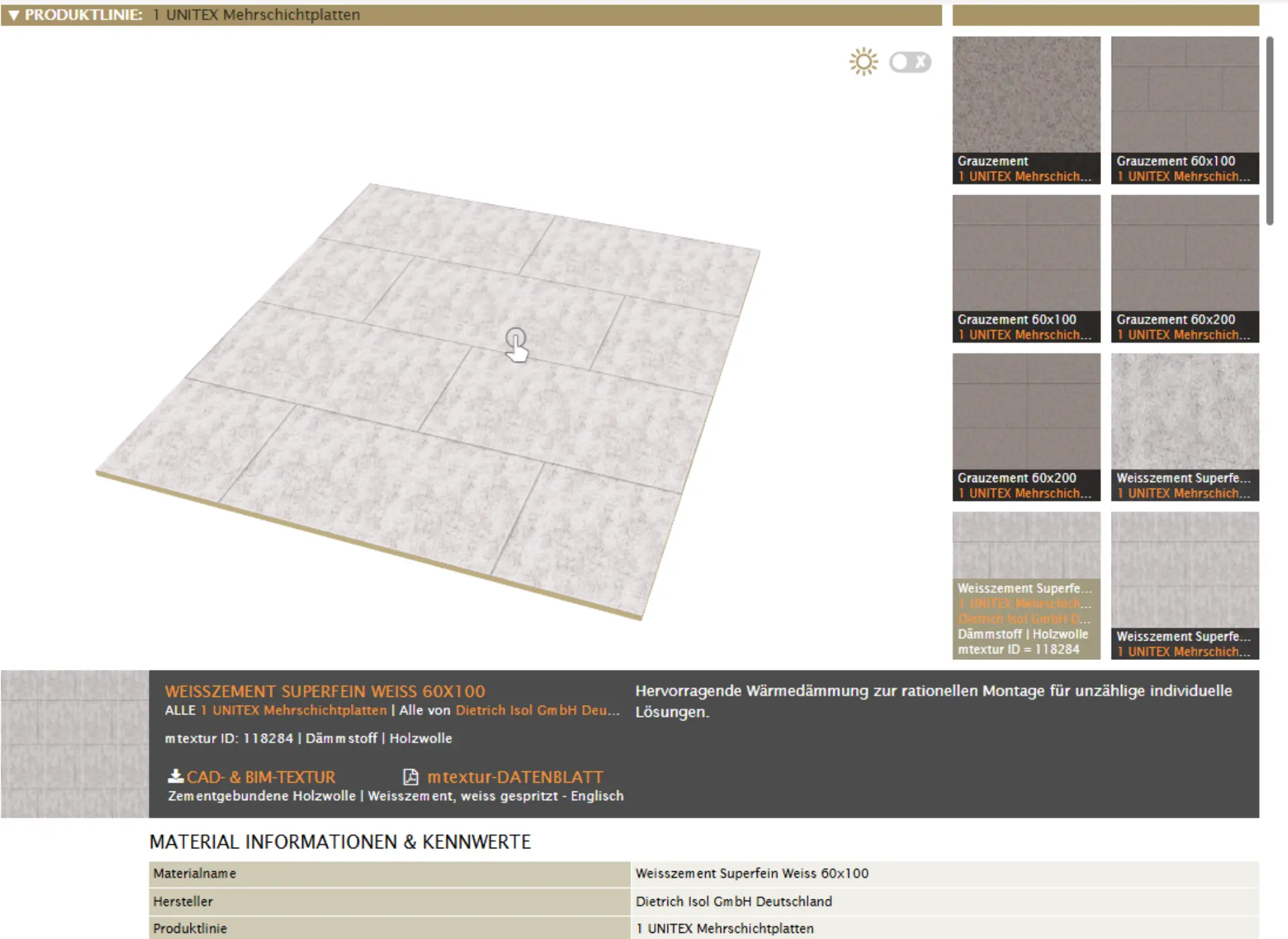 Oberflächentexturen – Realistische Visualisierungen 
